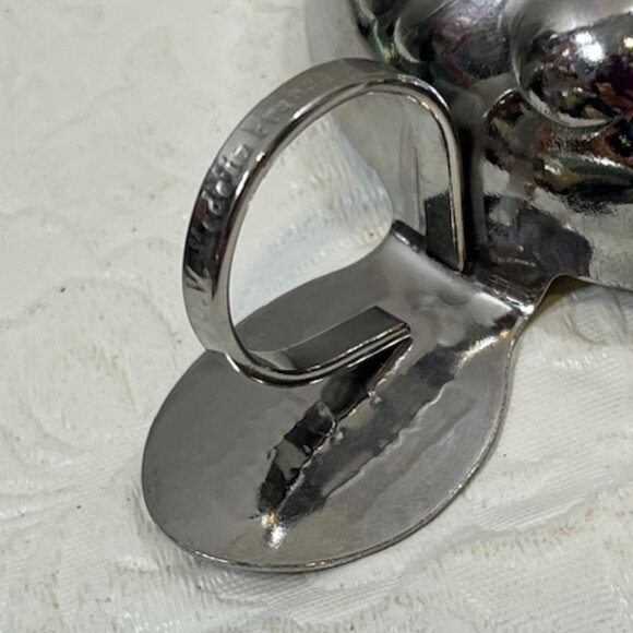 VTG Metal Wine Taster Cup Marché Aux Vins Beaune France 4"x3" - Picture 11 of 13